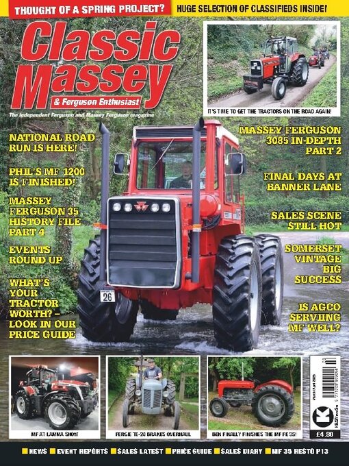 Title details for Classic Massey & Ferguson Enthusiast by Kelsey Publishing Ltd - Available